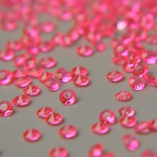 Load image into Gallery viewer, 1000Pcs/lot 4.5mm Wedding Party Decoration Tiny Diamond Confetti Acrylic Crystals Confetti DIY Crafts Embellishments