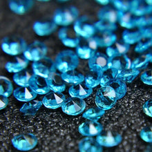 Load image into Gallery viewer, 1000Pcs/lot 4.5mm Wedding Party Decoration Tiny Diamond Confetti Acrylic Crystals Confetti DIY Crafts Embellishments