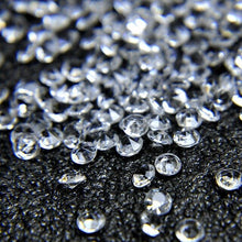 Load image into Gallery viewer, 1000pcs 4.5mm Tiny Diamond Confetti Acrylic Crystals Confetti Wedding Decoration Party DIY Decorations Crafts Embellishments