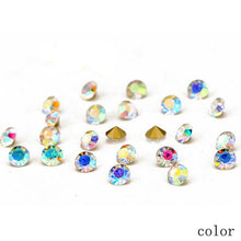 Load image into Gallery viewer, confetti Tiny 2.5mm Crystals Scatter Acrylic Diamonds beads for Gift Craft Birthday Wedding Party baby shower table favor DIY Wh