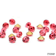 Load image into Gallery viewer, confetti Tiny 2.5mm Crystals Scatter Acrylic Diamonds beads for Gift Craft Birthday Wedding Party baby shower table favor DIY Wh