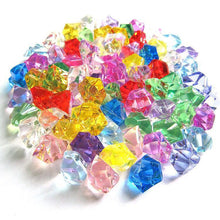 Load image into Gallery viewer, 150pcs 11*14MM Tiny Diamond Confetti Acrylic Crystals Confetti Wedding Party Decoration DIY Crafts Embellishments