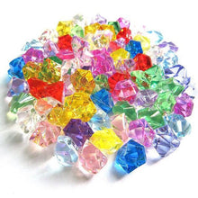 Load image into Gallery viewer, 150pcs 11*14MM Tiny Diamond Confetti Acrylic Crystals Confetti Wedding Party Decoration DIY Crafts Embellishments