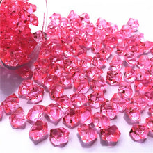 Load image into Gallery viewer, 150pcs 11*14MM Tiny Diamond Confetti Acrylic Crystals Confetti Wedding Party Decoration DIY Crafts Embellishments