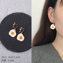 Load image into Gallery viewer, Opened Circle Ear Cuff Clips Women Big Arc Pendant Long Clip on Earrings for Women Girls Cartilage Jewelry non Without Pierced