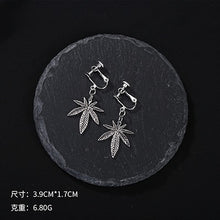 Load image into Gallery viewer, Opened Circle Ear Cuff Clips Women Big Arc Pendant Long Clip on Earrings for Women Girls Cartilage Jewelry non Without Pierced