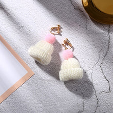 Load image into Gallery viewer, Opened Circle Ear Cuff Clips Women Big Arc Pendant Long Clip on Earrings for Women Girls Cartilage Jewelry non Without Pierced