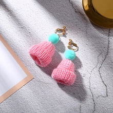 Load image into Gallery viewer, Opened Circle Ear Cuff Clips Women Big Arc Pendant Long Clip on Earrings for Women Girls Cartilage Jewelry non Without Pierced